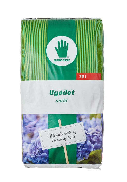 Ugødet muld 70 liter - Grønne Fingre®